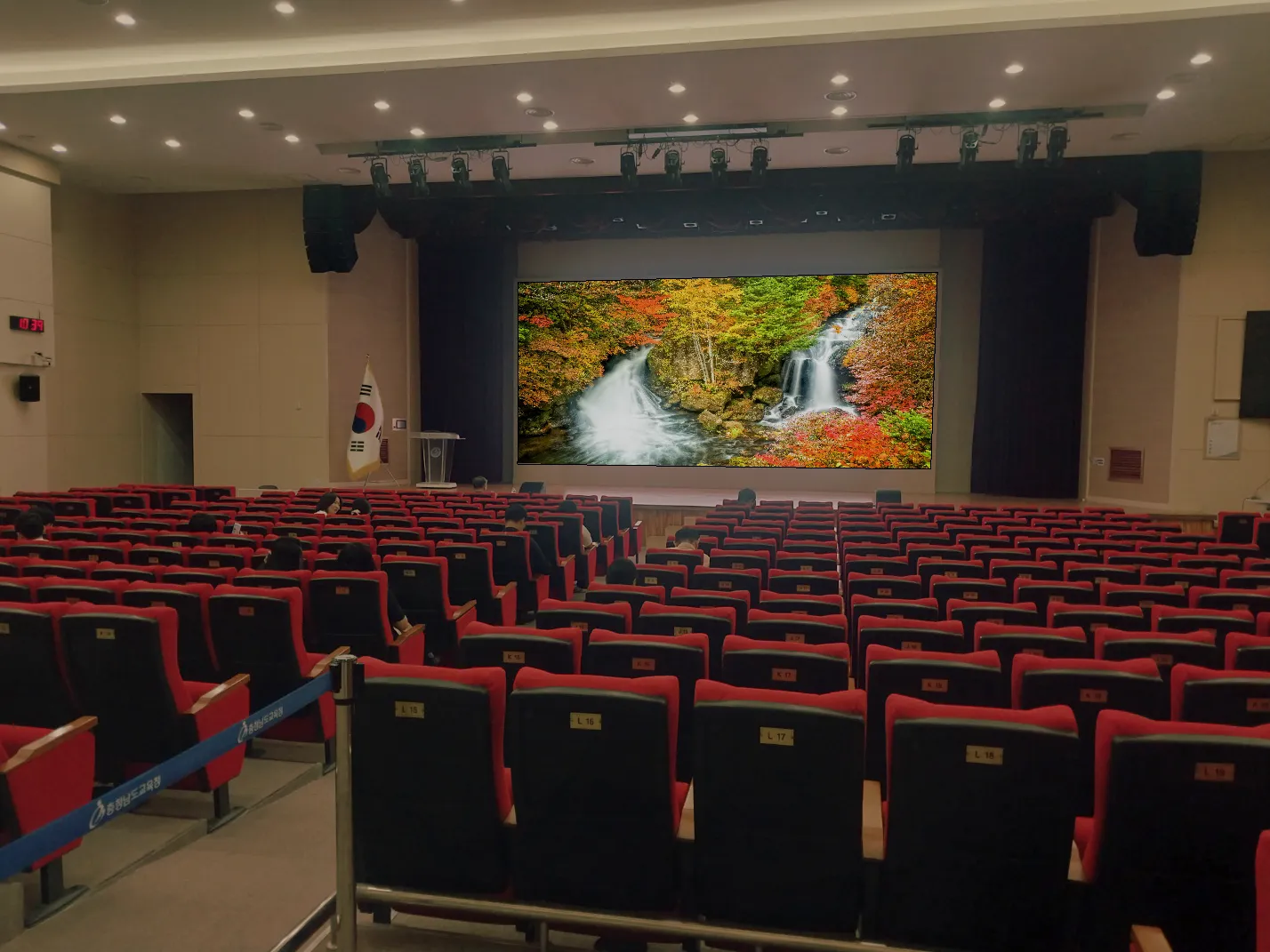 실내 LED 설치사례 2